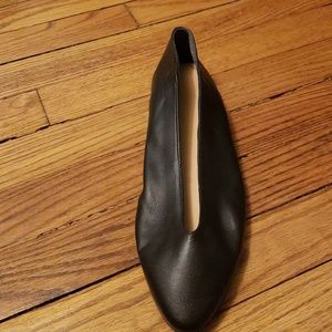 Leather Ballet Flats